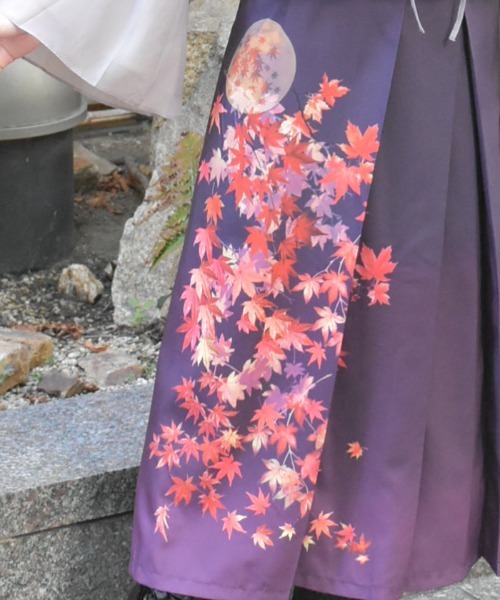 axes femme(アクシーズファム)の「紅葉柄スカート(スカート・レディース・イエロー/レッド・FREE)」の9枚目の写真