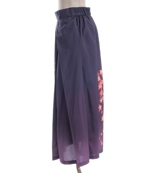 axes femme(アクシーズファム)の「紅葉柄スカート(スカート・レディース・イエロー/レッド・FREE)」の11枚目の写真