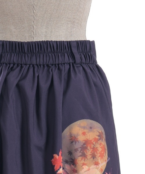 axes femme(アクシーズファム)の「紅葉柄スカート(スカート・レディース・イエロー/レッド・FREE)」の17枚目の写真