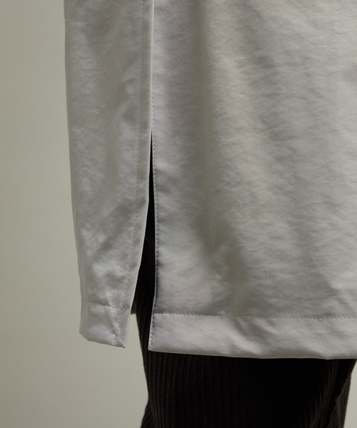 HIDEAWAYS NICOLE（ハイダウェイニコル）の「【HIDEAWAYS BLACK】ベストライナー付きステンカラーコート（ステンカラーコート・メンズ・ブラック/ライトベージュ/カーキブラウン・MEDIUM/LARGE/X-LARGE）」の15枚目の写真