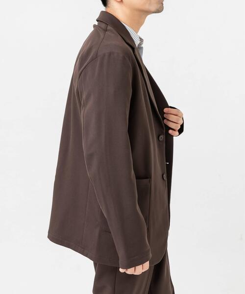 URBAN RESEARCH ROSSO MEN（アーバンリサーチロッソメン）の「『XLサイズあり』ウォームストレッチセットアップ（セットアップ・メンズ・ブラック/グレー/ネイビー/ブラウン・MEDIUM/LARGE/X-LARGE/SMALL）」の6枚目の写真