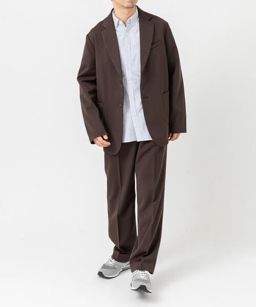 URBAN RESEARCH ROSSO MEN（アーバンリサーチロッソメン）の「『XLサイズあり』ウォームストレッチセットアップ（セットアップ・メンズ・ブラック/グレー/ネイビー/ブラウン・MEDIUM/LARGE/X-LARGE/SMALL）」の12枚目の写真