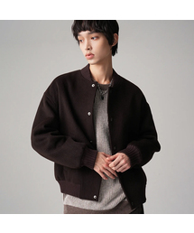 Aube Wool Handmade Blouson BROWN