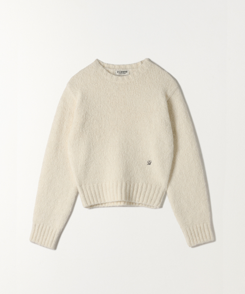 TTUDEMENT（トュードメント）の「ALPACA ROUND PULLOVER IVORY（ニット/セーター・レディース・その他・FREE）」の3枚目の写真