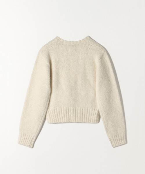 TTUDEMENT（トュードメント）の「ALPACA ROUND PULLOVER IVORY（ニット/セーター・レディース・その他・FREE）」の4枚目の写真