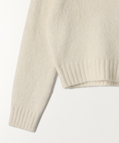 TTUDEMENT（トュードメント）の「ALPACA ROUND PULLOVER IVORY（ニット/セーター・レディース・その他・FREE）」の6枚目の写真