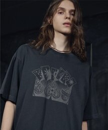 CPGN STUDIO（コンパーニョ）の「Spudil Short Sleeve T-Shirt Pigment Smoke Black（Tシャツ/カットソー・メンズ）」