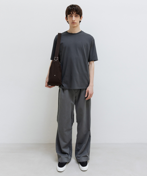 INSILENCE(インサイロンス)の「スーピマコットンプレミアムTシャツDARKGRAY(Tシャツ/カットソー・レディース・その他・MEDIUM/SMALL/LARGE)」の2枚目の写真