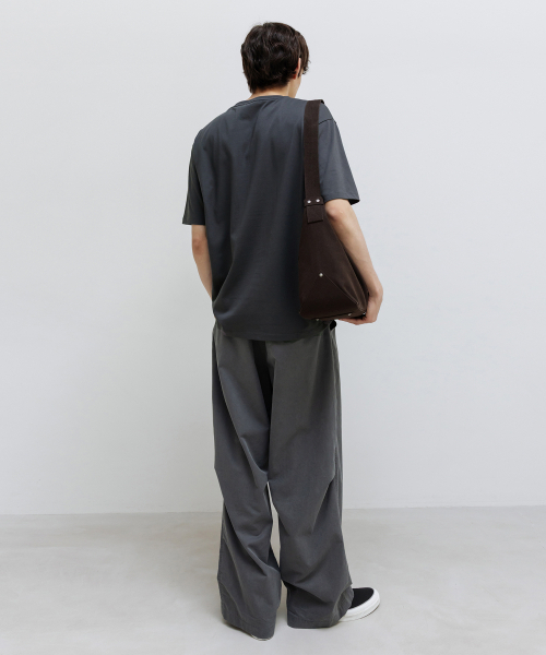 INSILENCE(インサイロンス)の「スーピマコットンプレミアムTシャツDARKGRAY(Tシャツ/カットソー・レディース・その他・MEDIUM/SMALL/LARGE)」の3枚目の写真