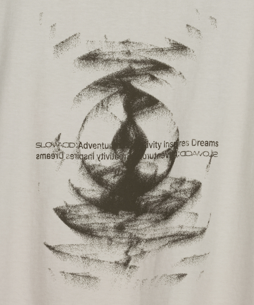 SLOWACID（スローアシッド）の「デューンウェーブ 半袖Tシャツ [サンドベージュ]（Tシャツ/カットソー・レディース・その他・SMALL/MEDIUM/LARGE/X-LARGE）」の4枚目の写真