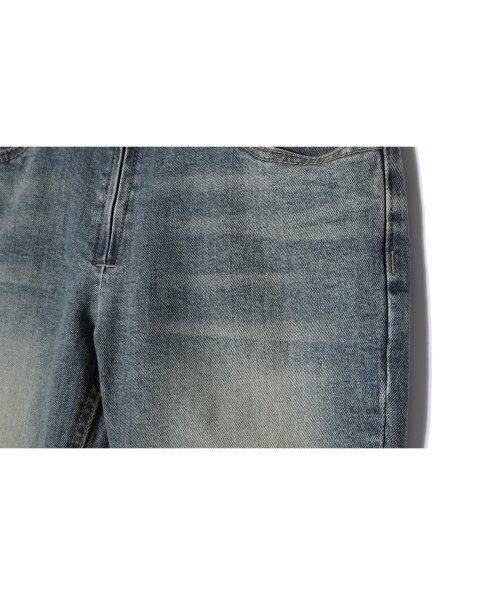 WOOALONG(ウアロン)の「Western washed boots-cut denim pants - BLUE(デニムパンツ・レディース・ブルー・SMALL/MEDIUM)」の10枚目の写真
