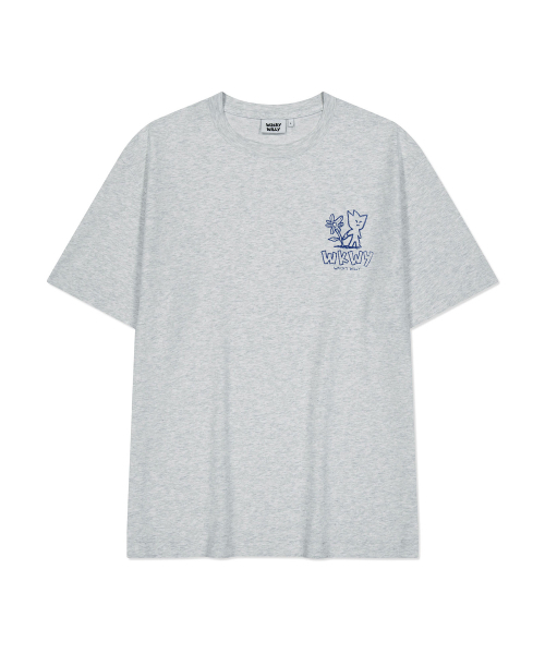 Wacky WiLLy(ワッキーウィリー)の「スケッチグラフィック半袖Tシャツ(3色)(Tシャツ/カットソー・レディース・ホワイト/ブラック・X-LARGE/SMALL/MEDIUM/LARGE/X-SMALL)」の3枚目の写真