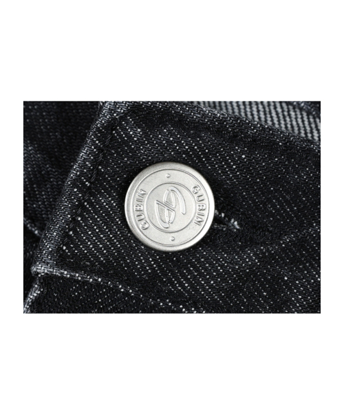 GUBIN（グビン）の「シアウォッシングフレアジーンズ - ブラックデニム（デニムパンツ・レディース・その他・SMALL/MEDIUM/LARGE）」の4枚目の写真