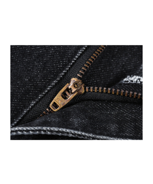 GUBIN（グビン）の「シアウォッシングフレアジーンズ - ブラックデニム（デニムパンツ・レディース・その他・SMALL/MEDIUM/LARGE）」の7枚目の写真