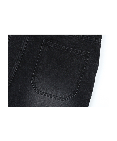 GUBIN（グビン）の「シアウォッシングフレアジーンズ - ブラックデニム（デニムパンツ・レディース・その他・SMALL/MEDIUM/LARGE）」の10枚目の写真