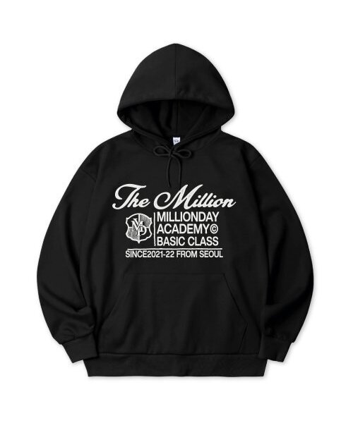 MILLION DAY(ミリオンデイ)の「MILLION BRIT Heavy Terry Hoodie(パーカー・メンズ・ダークグリーン/イエロー/ホワイト・LARGE/MEDIUM/X-LARGE)」の2枚目の写真