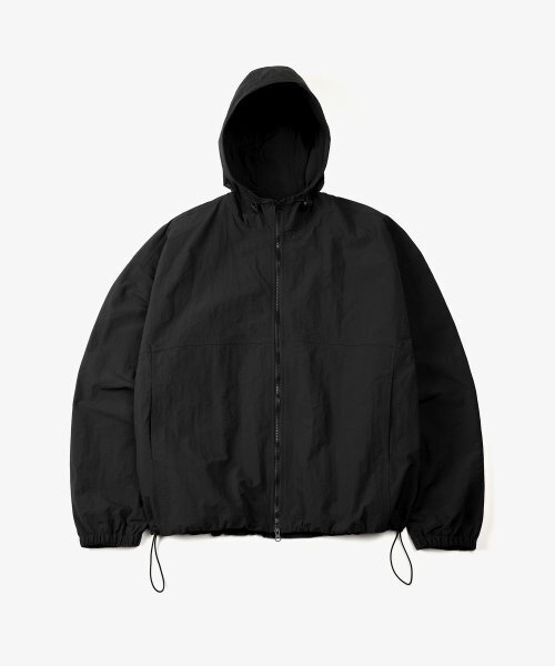 TOFFEE（トフィー）の「ライトウェイトウィンドジャンパー（BLACK）（ナイロンジャケット・メンズ・その他・LARGE/MEDIUM/X-LARGE）」の2枚目の写真