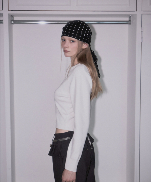 ROSEFRANTZ（ロゼフランツ）の「Soft Nut Button Cardigan [Ivory]（カーディガン/ボレロ・レディース・アイボリー・FREE）」の3枚目の写真