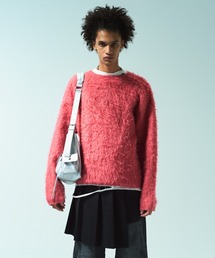 MOHAIR TOUCH SUPER SHAGGY PULLOVER / モヘアタッチスーパーシャギープルオーバー
