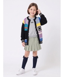 hakka kids（ハッカキッズ）の「マシンウォッシャブルパッチワークニットカーディガン（カーディガン/ボレロ）」