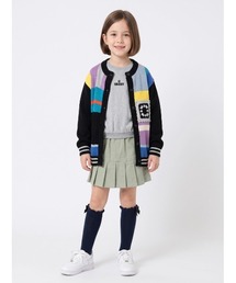 hakka kids（ハッカキッズ）の「マシンウォッシャブルパッチワークニットカーディガン（カーディガン/ボレロ）」