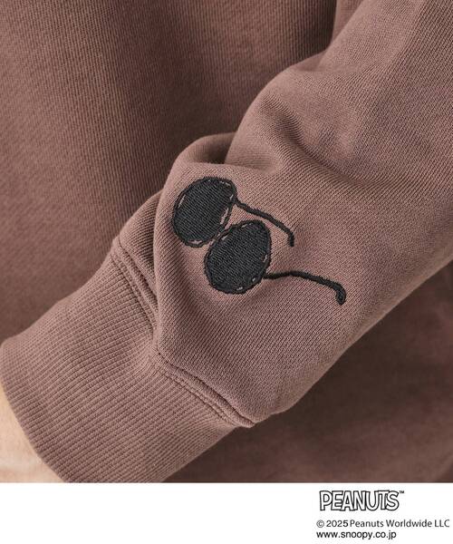 THE SHOP TK （ザ ショップ ティーケー ）の「PEANUTS／ピーナッツ スヌーピープリントスウェット 【親子リンク】（スウェット・メンズ・アイボリー/ネイビー/ダークブラウン・02/03/04）」の14枚目の写真