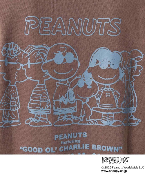 THE SHOP TK （ザ ショップ ティーケー ）の「PEANUTS／ピーナッツ スヌーピープリントスウェット 【親子リンク】（スウェット・メンズ・アイボリー/ネイビー/ダークブラウン・02/03/04）」の15枚目の写真