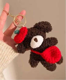 ALWAYS GOOD TIME（オルウェイズグッドタイム）の「もこもこベアーチャーム/ぬいぐるみキーフォルダー（キーホルダー）」