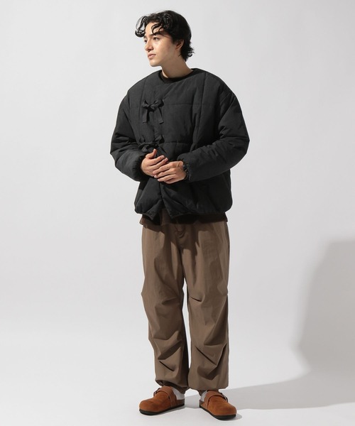 niko and...（ニコアンド）の「【NATOKii(ネイトゥーキー)】ブリティッシュミリタリージャケット（その他アウター・メンズ・ブラック/オリーブ・LARGE/MEDIUM）」の3枚目の写真