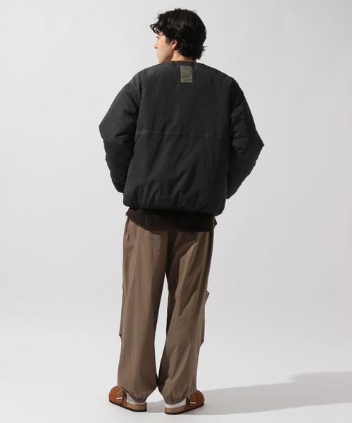 niko and...（ニコアンド）の「【NATOKii(ネイトゥーキー)】ブリティッシュミリタリージャケット（その他アウター・メンズ・ブラック/オリーブ・LARGE/MEDIUM）」の4枚目の写真