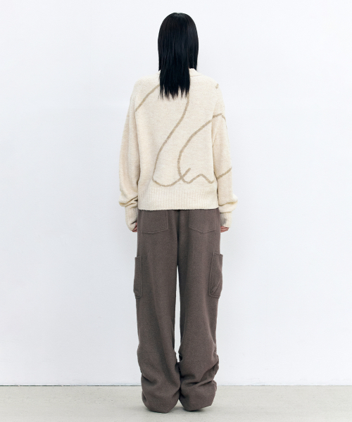 INSILENCE WOMEN(インサイレンスウーマン)の「ウィンター ブークルパンツ カーキブラウン(その他パンツ・レディース・その他・X-SMALL/SMALL/MEDIUM)」の4枚目の写真