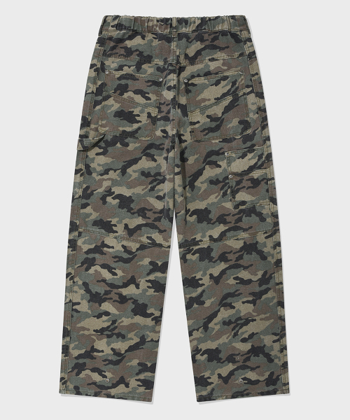 SAINTPAIN（セイントペイン）の「SPカモコットンワークパンツグリーン（デニムパンツ・レディース・その他・MEDIUM/LARGE）」の2枚目の写真