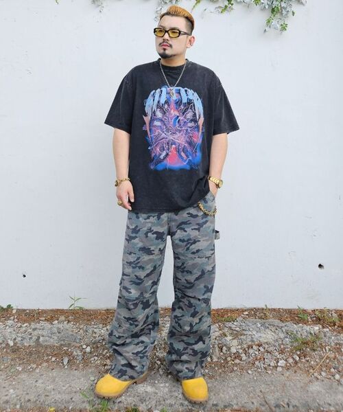 SAINTPAIN（セイントペイン）の「SPカモコットンワークパンツグリーン（デニムパンツ・レディース・その他・MEDIUM/LARGE）」の7枚目の写真