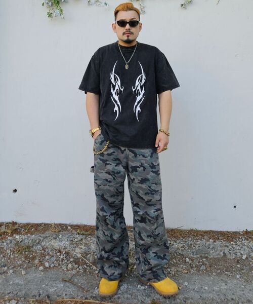 SAINTPAIN（セイントペイン）の「SPカモコットンワークパンツグリーン（デニムパンツ・レディース・その他・MEDIUM/LARGE）」の10枚目の写真