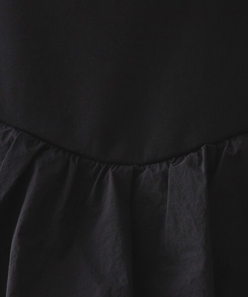 OPAQUE.CLIP(オペークドットクリップ)の「フリルドッキングトップス【洗濯機OK】(Tシャツ/カットソー・レディース・ブラック/ブラウン系その他/ライトベージュ・38/40)」の7枚目の写真