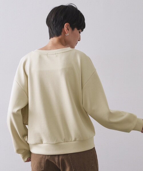 OPAQUE.CLIP(オペークドットクリップ)の「フリルドッキングトップス【洗濯機OK】(Tシャツ/カットソー・レディース・ブラック/ブラウン系その他/ライトベージュ・38/40)」の18枚目の写真