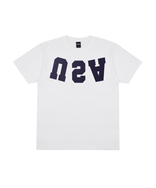 CREAM SODA LAB(クリームソーダラボ)の「リバースUSA 半袖Tシャツ ホワイト(Tシャツ/カットソー・メンズ・その他・LARGE/MEDIUM/X-LARGE/XX-LARGE)」の2枚目の写真