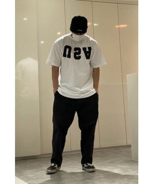 CREAM SODA LAB(クリームソーダラボ)の「リバースUSA 半袖Tシャツ ホワイト(Tシャツ/カットソー・メンズ・その他・LARGE/MEDIUM/X-LARGE/XX-LARGE)」の12枚目の写真