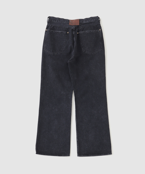 refomed(リフォメッド)の「refomed / リフォメッド NEXT MAN DENIM PANTS SB(デニムパンツ・メンズ・ブラック・3/2/1)」の2枚目の写真