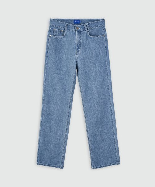 DECET（デケト）の「[夏生地]Semi Wide Jeans DCPT003Blue（デニムパンツ・レディース・その他・26/28）」の5枚目の写真