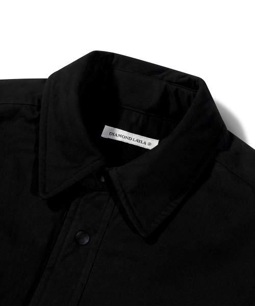 Diamond Layla(ダイアモンドレイラ)の「Thinsulate Padded Shirt PD5 Black(ダウンジャケット/コート・レディース・その他・LARGE/X-LARGE)」の2枚目の写真