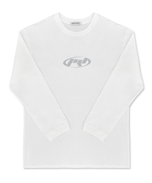 permanentarchive（パーマネント アーカイブ）の「SYMBOLIC LOGO LONG-SLEEVES (WHITE)（Tシャツ/カットソー）」