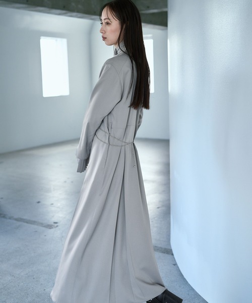 HARE（ハレ）の「カフスレイヤービジューボウタイワンピース(HARE)（ワンピース・レディース・ブラック/グレー・FREE）」の16枚目の写真