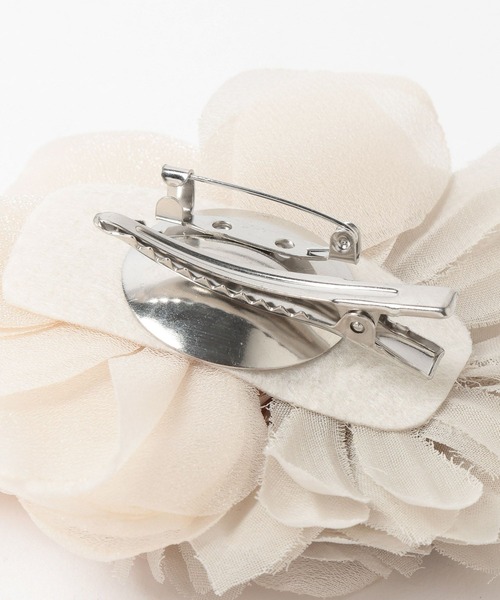 GLOBAL WORK(グローバルワーク)の「フォーマルコサージュ/611443(ブローチ/コサージュ・レディース・オフホワイト/ホワイト系その他/ネイビー/ベージュ・FREE)」の11枚目の写真