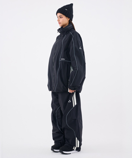 DOLL OUTERWEAR（ドラ アウターウェア）の「[DOLL x DUMDIDUM] 2526 ラリージャケット&パンツセット BLACK 男女共用（セットアップ・レディース・その他・SMALL/MEDIUM/LARGE/X-LARGE）」の14枚目の写真