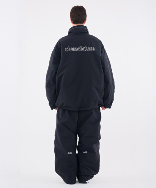 DOLL OUTERWEAR（ドラ アウターウェア）の「[DOLL x DUMDIDUM] 2526 ラリージャケット&パンツセット BLACK 男女共用（セットアップ・レディース・その他・SMALL/MEDIUM/LARGE/X-LARGE）」の7枚目の写真