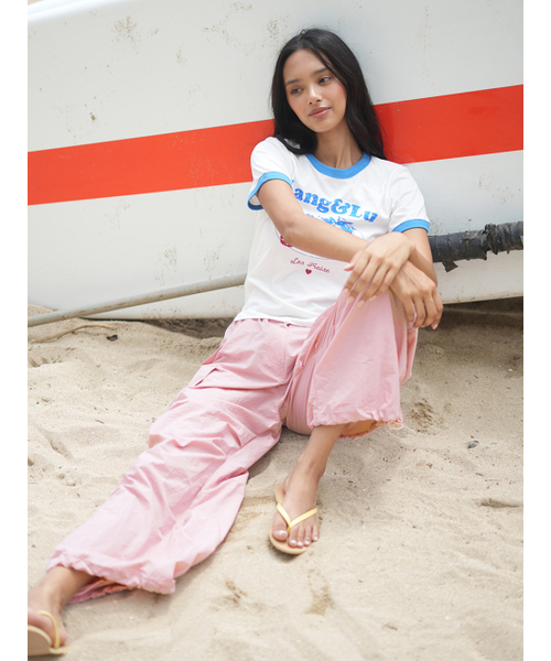 LANGNLU(ラングアンドルー)の「ストロベリーTシャツ(ストロベリー)_ホワイト(Tシャツ/カットソー・レディース・ホワイト・FREE)」の2枚目の写真