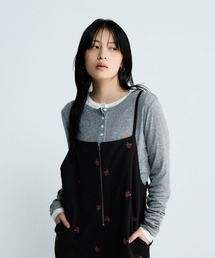 JEANASIS | シルキータッチヘンリーLS TEE/637539(Tシャツ/カットソー)