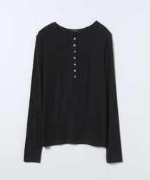 JEANASIS | シルキータッチヘンリーLS TEE/637539(Tシャツ/カットソー)