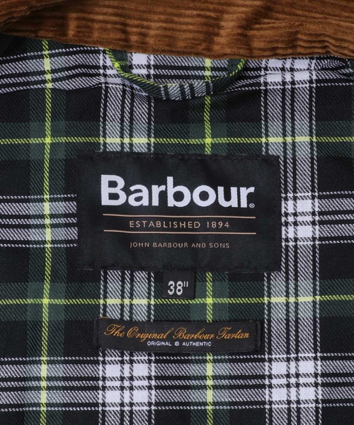 Barbour（バブアー）の「Barbour　blouson transport wax jacket（ブルゾン・メンズ・ブラック/グリーン系その他・40/38/36/42）」の11枚目の写真
